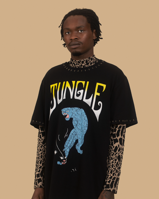 Jungle Tee - Hand stitched