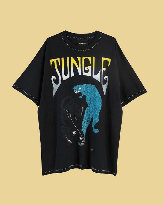 Jungle Tee - Hand stitched